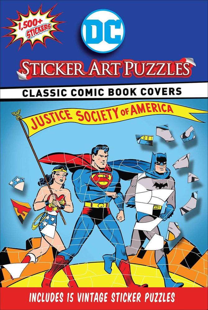 
            
                Load image into Gallery viewer, DC Sticker Art Puzzles Paperback – Sticker Book
            
        