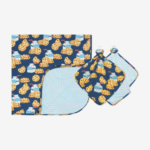 Milk & Cookies - Double Sided Patoo & Lovey Set